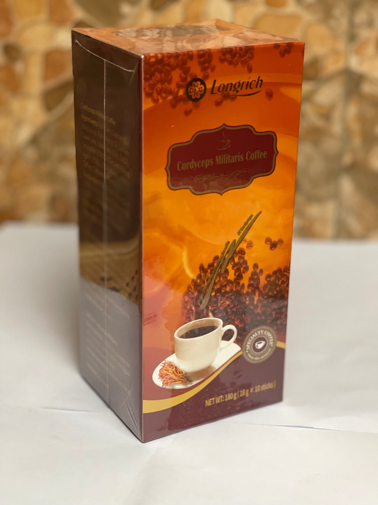 CAFE CORDYCEPS DÉCAFÉINÉ LONGRICH