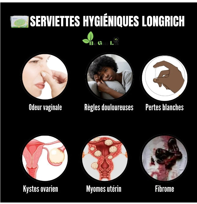 SERVIETTES HYGIÉNIQUES TRAITANTE LONGRICH